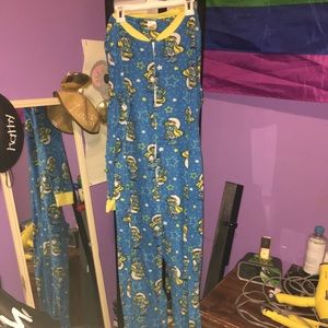 Smurfs smurfette footie onesie